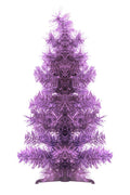 2' Purple Tabletop Christmas Tree