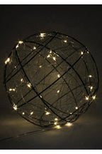 Large 120 LED Wire Ball Plug in Lights - Warm White