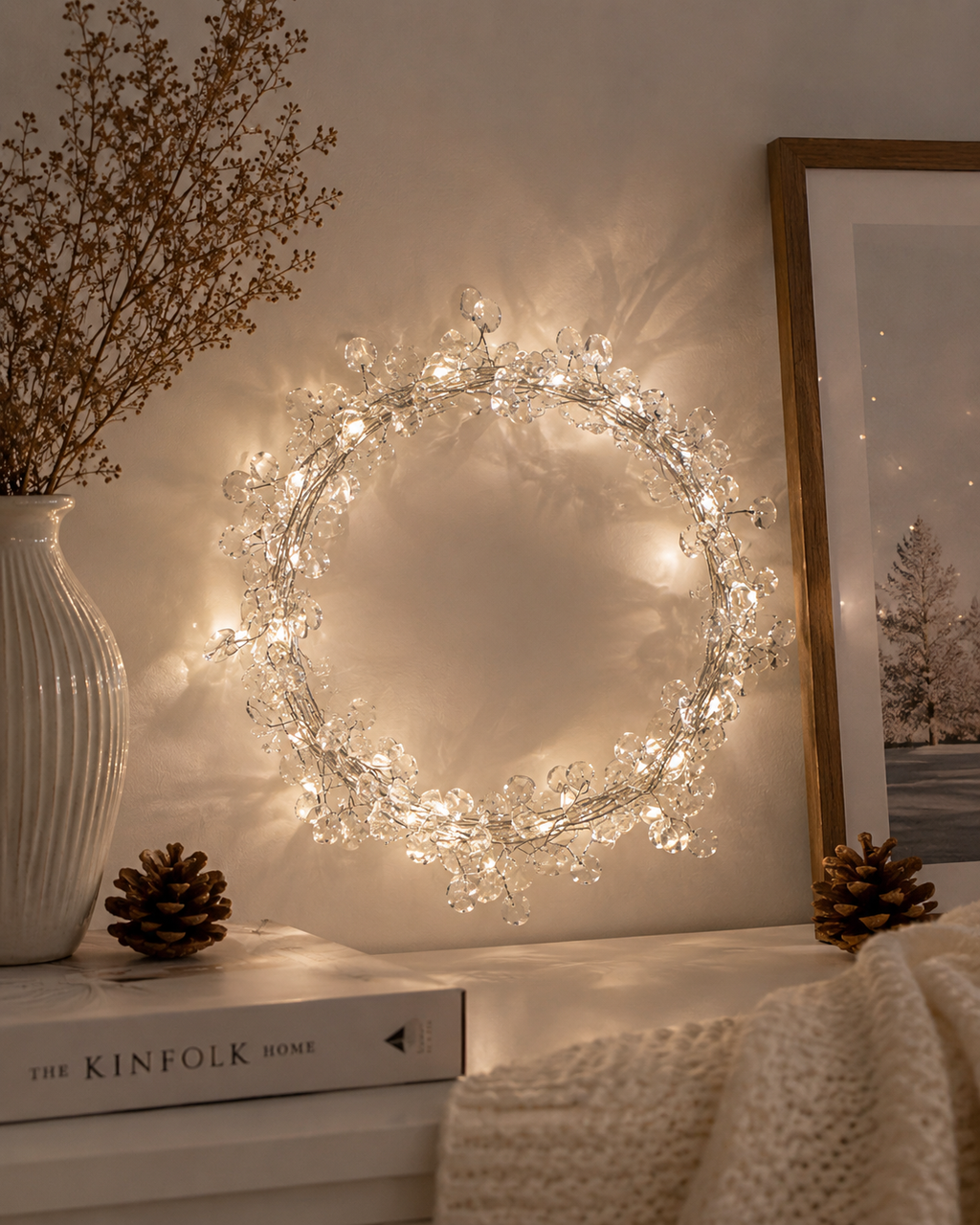 Crystal Gem Stone Fairy String Lights 40 LED