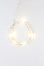Pack of 10 Twinkle LED Bottle Cork Lights - Warm White (Bottle Not Included)