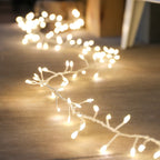 Silver Copper Cluster Fairy Light in Warm White Light