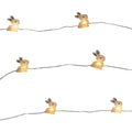 20 LED Fairy Light White Bunny – Battery Operated