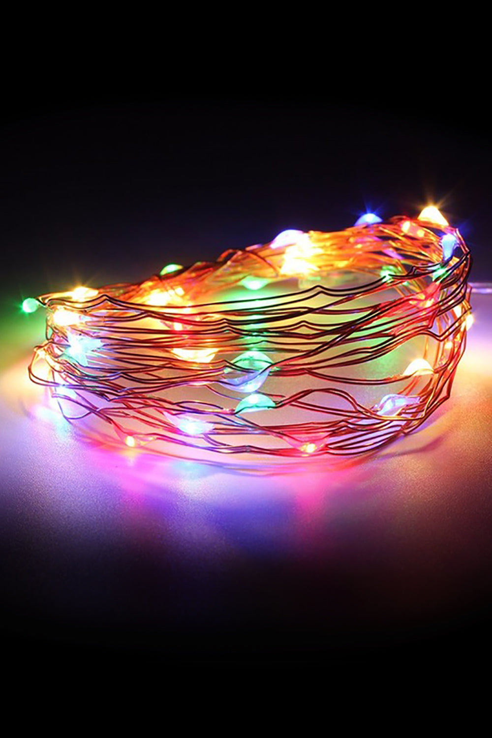 Solar Powered 200 LED 72ft Copper Wire Fairy Light 72' - 8 Light Modes