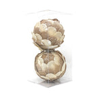 10CM PINECONE ORNAMENT (2 PCS)