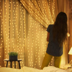 200 LED Curtain Light - Warm White