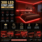 Strip Light 300 LED 5M Waterproof - Red