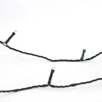 400 LED Solar Power Indoor Outdoor Waterproof String Lights Flashing Mode Green Wire - Long Hours - Warm White