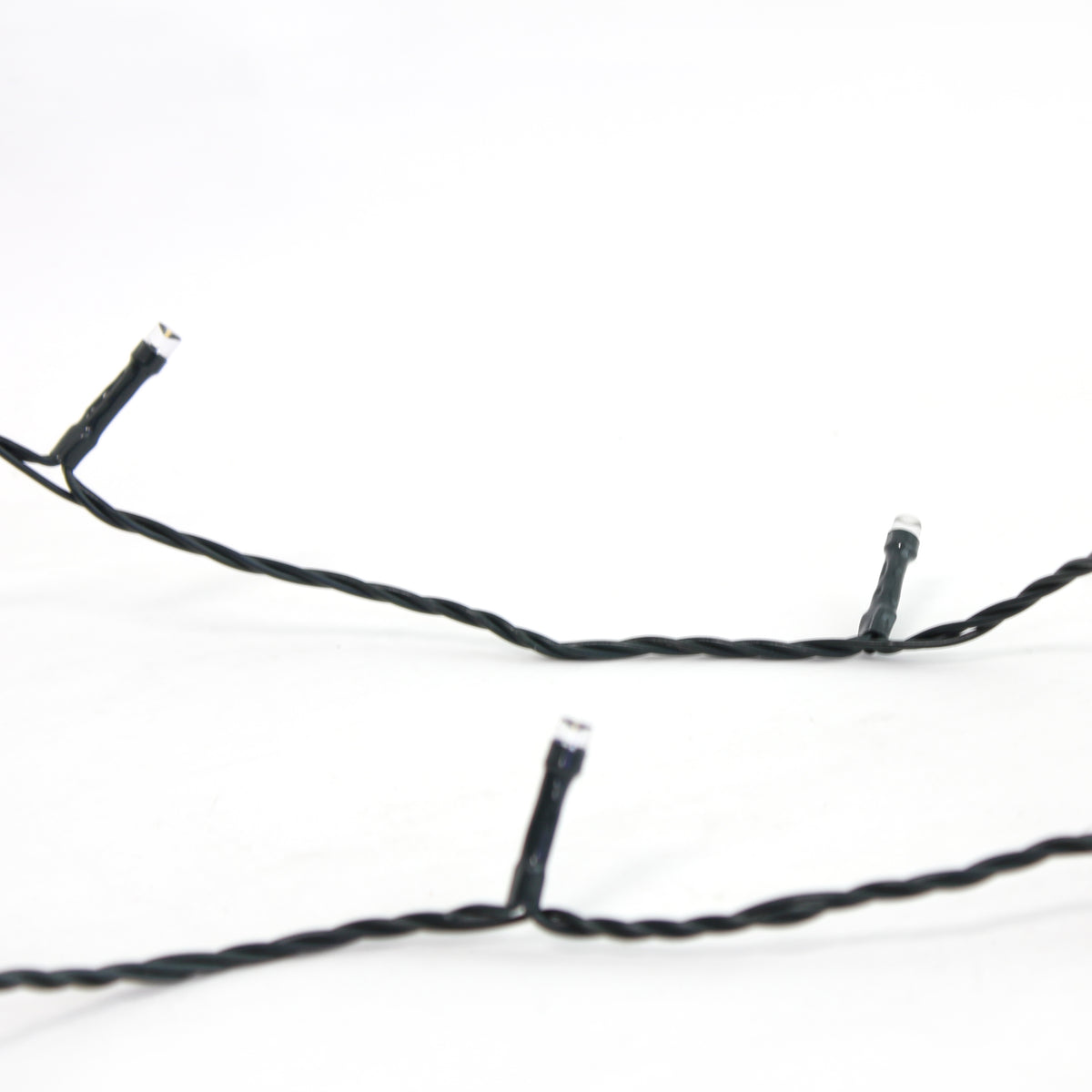 400 LED Solar Power Indoor Outdoor Waterproof String Lights Flashing Mode Green Wire - Long Hours - Warm White
