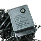 100 LED Green Wire String Light with connector - Multicolor
