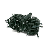 100 LED Green Wire String Light with connector Waterproof - Warm White