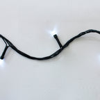 100 LED Green Wire Waterproof String Lights – White