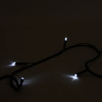100 LED String Lights Waterproof Outdoor Flashing - White