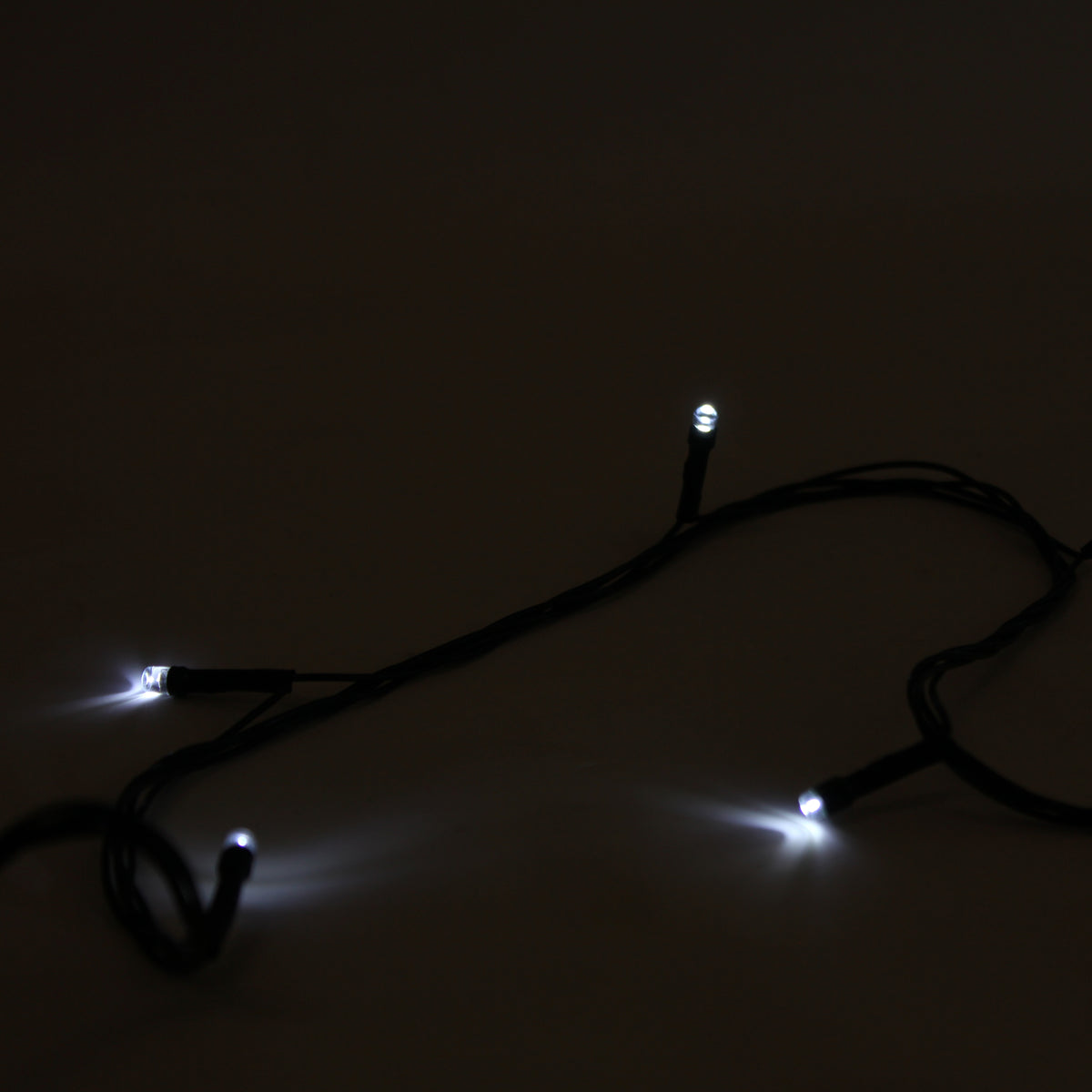 100 LED String Lights Waterproof Outdoor Flashing - White