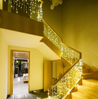 96 LED Super Bright Icicle Lights - Warm White