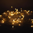 96 LED Super Bright Icicle Lights - Warm White