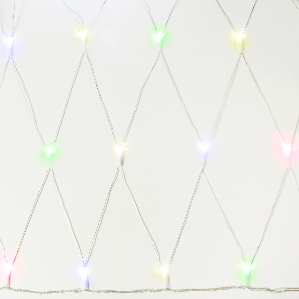 100 LED 4.9ft x 4.9ft Net lights - Multicolor