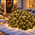 100 LED Net String Lights - Warm White