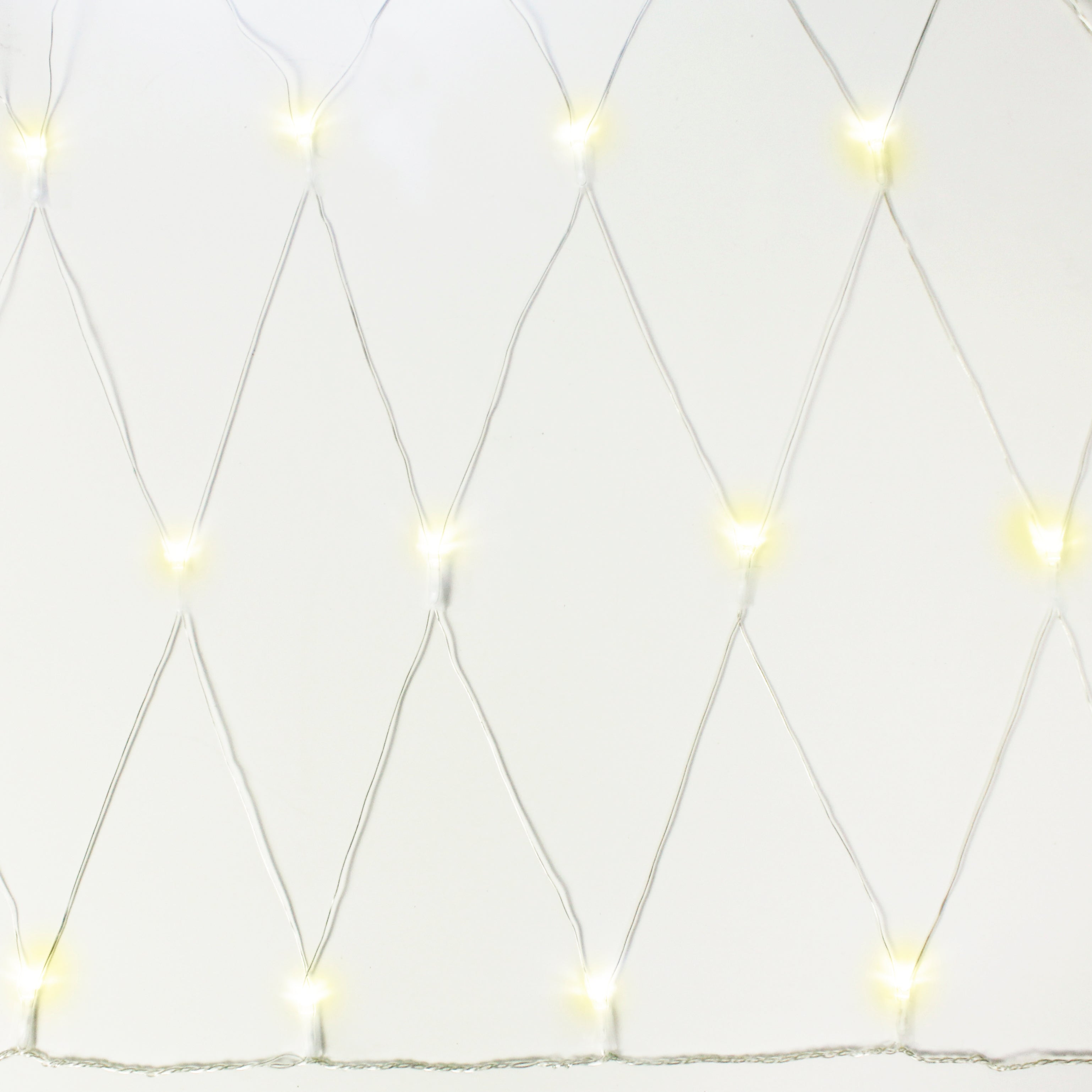 100 LED 4.9ft x 4.9ft Net lights Warm White Perfect Holiday