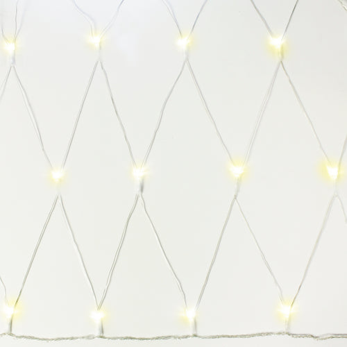 100 LED Net String Lights - Warm White