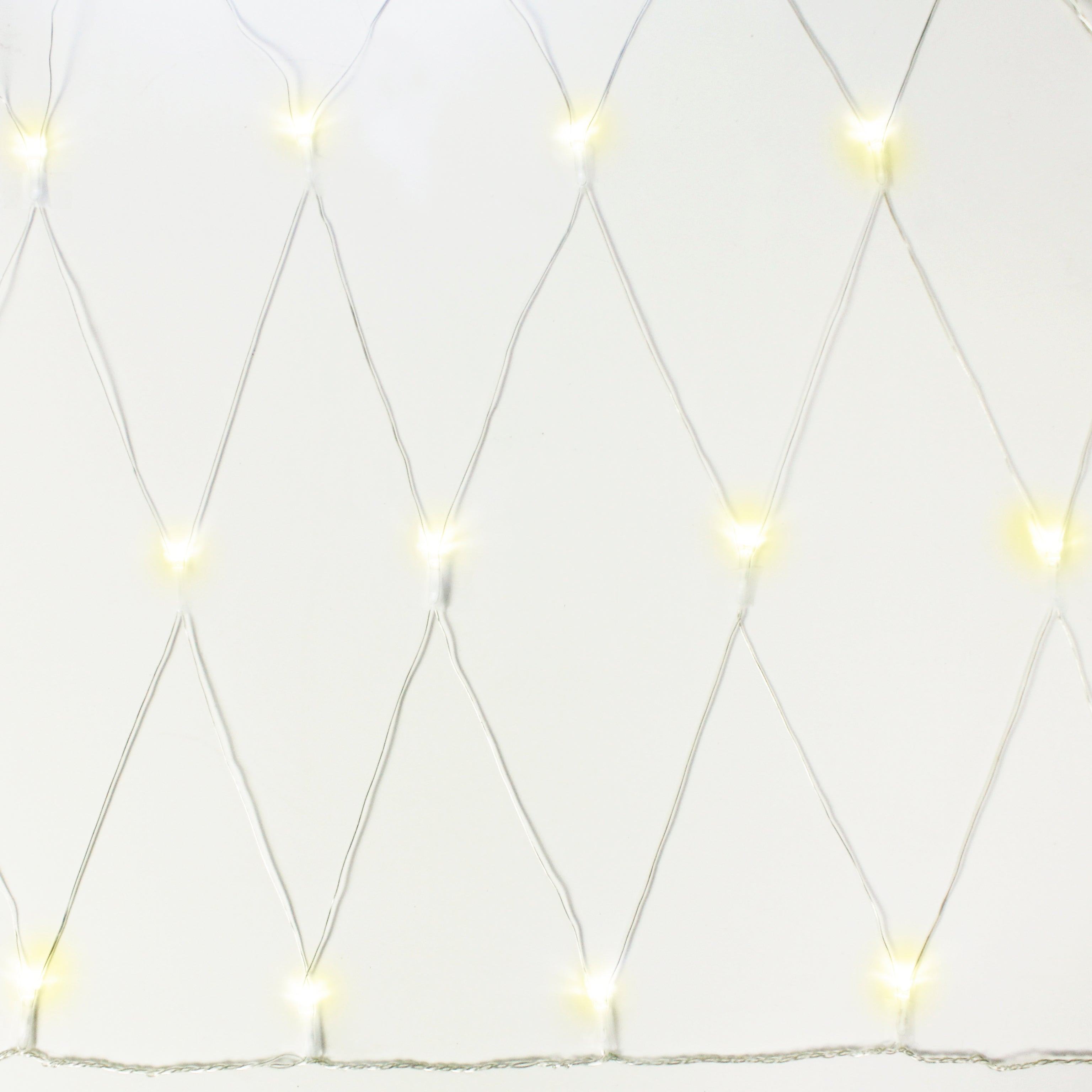 100 LED Net String Lights - Warm White – Perfect Holiday