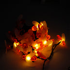 20 LED Battery Operated String Lights with Bees - Warm White (Style 2)