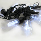 10 LED SOLAR Power Indoor Outdoor Waterproof String Light, White
