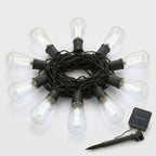 10 LED SOLAR Power Indoor Outdoor Waterproof String Light, White