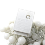 100 LED String Light Bulb with connector - White