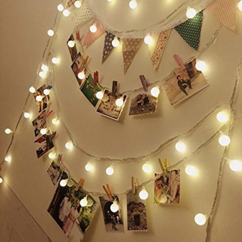 50 LED String Light Bulb w/ connector - Warm White