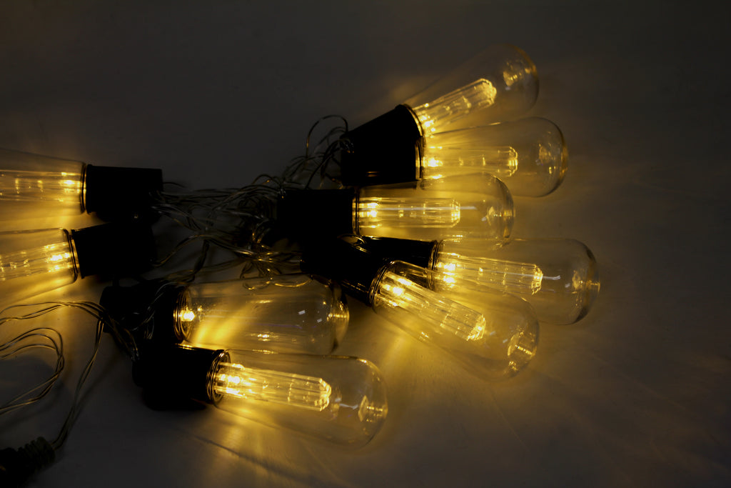 10 LED Outdoor String Lights-Warm White