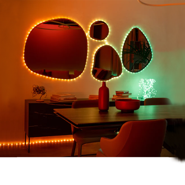 100 LED 32ft RGB Plug In with Remote