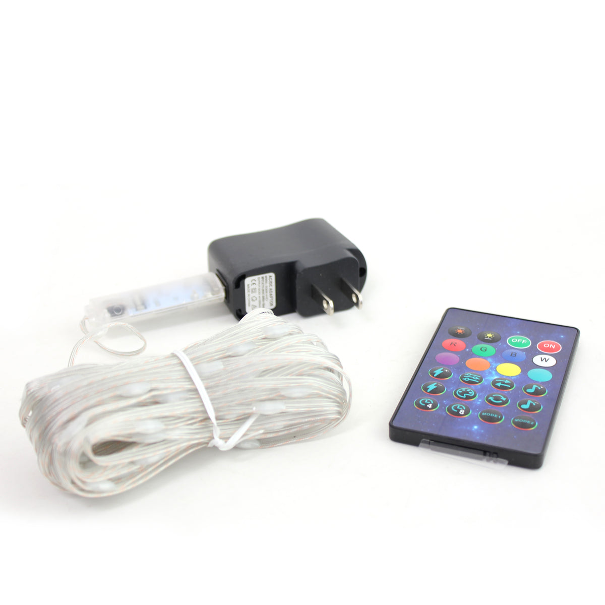 100 LED 32ft RGB Plug In with Remote