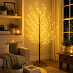 6ft 150L Tree Light, Yellow