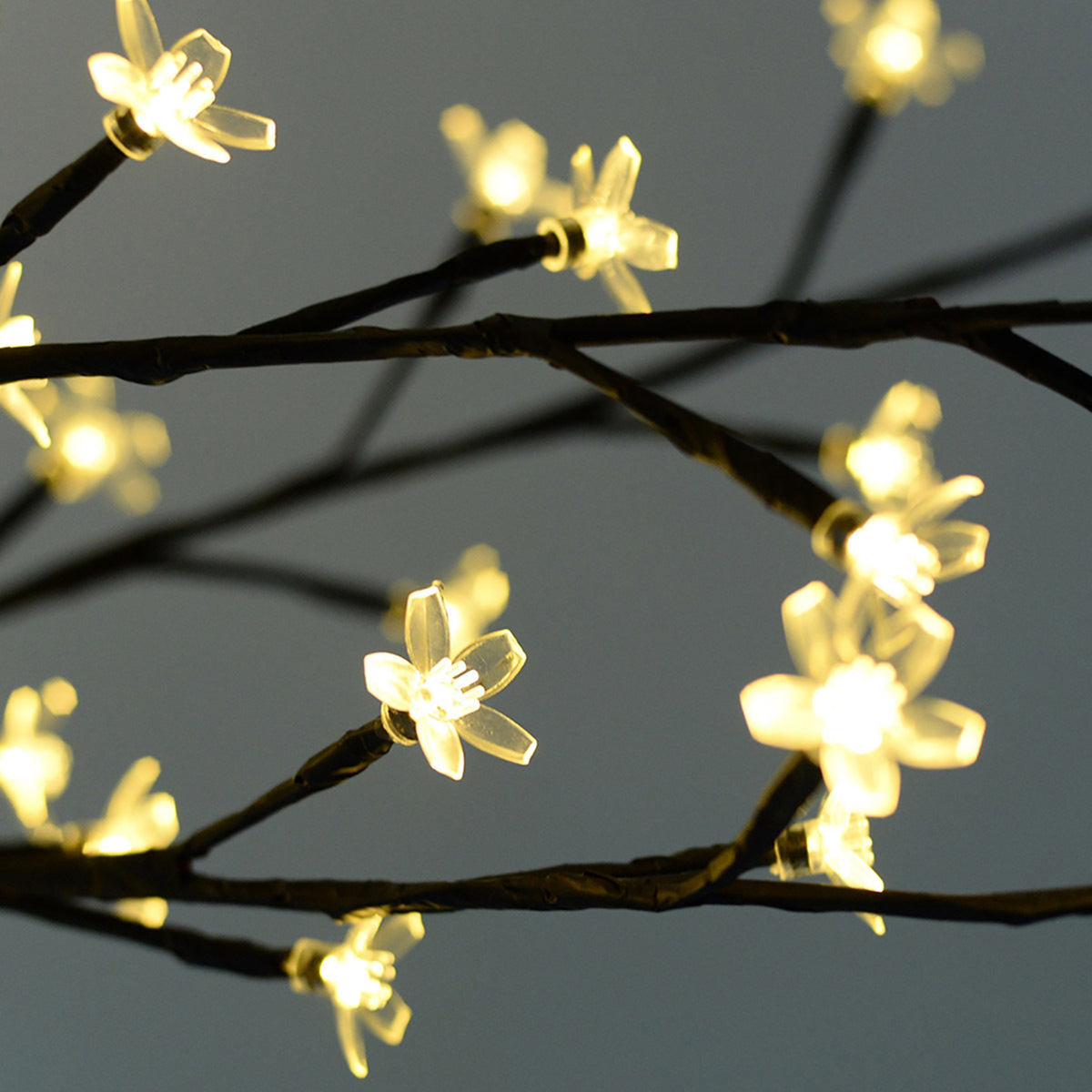 2' Lighted Cherry Blossom Tree (Warm White)