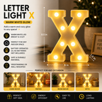 Letter Light | X