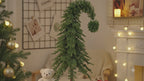 Whimsical Curved Top Green Christmas Tree - Perfect Holiday Bendable Artificial Tree