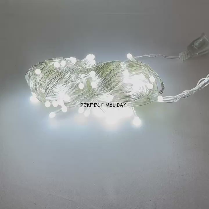 100 LED Super Bright String Lights, White