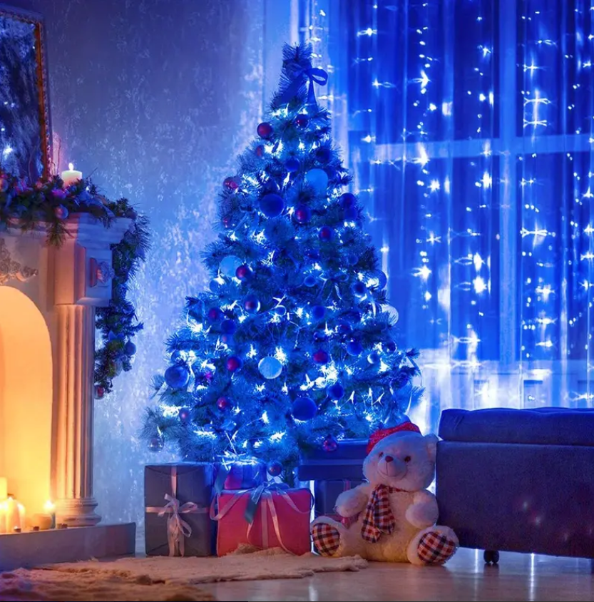 100 LED 32ft Super Bright String Lights – Blue