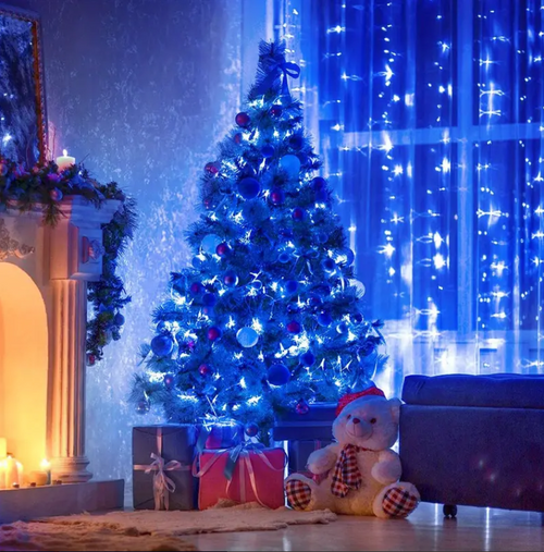 100 LED 32ft Super Bright String Lights – Blue