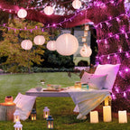 100 LED Super Bright String Lights, Pink