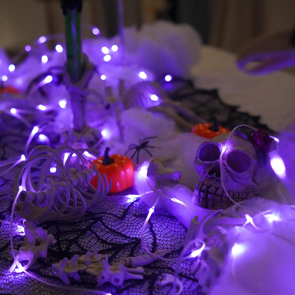 100 LED Super Bright String Lights, Purple