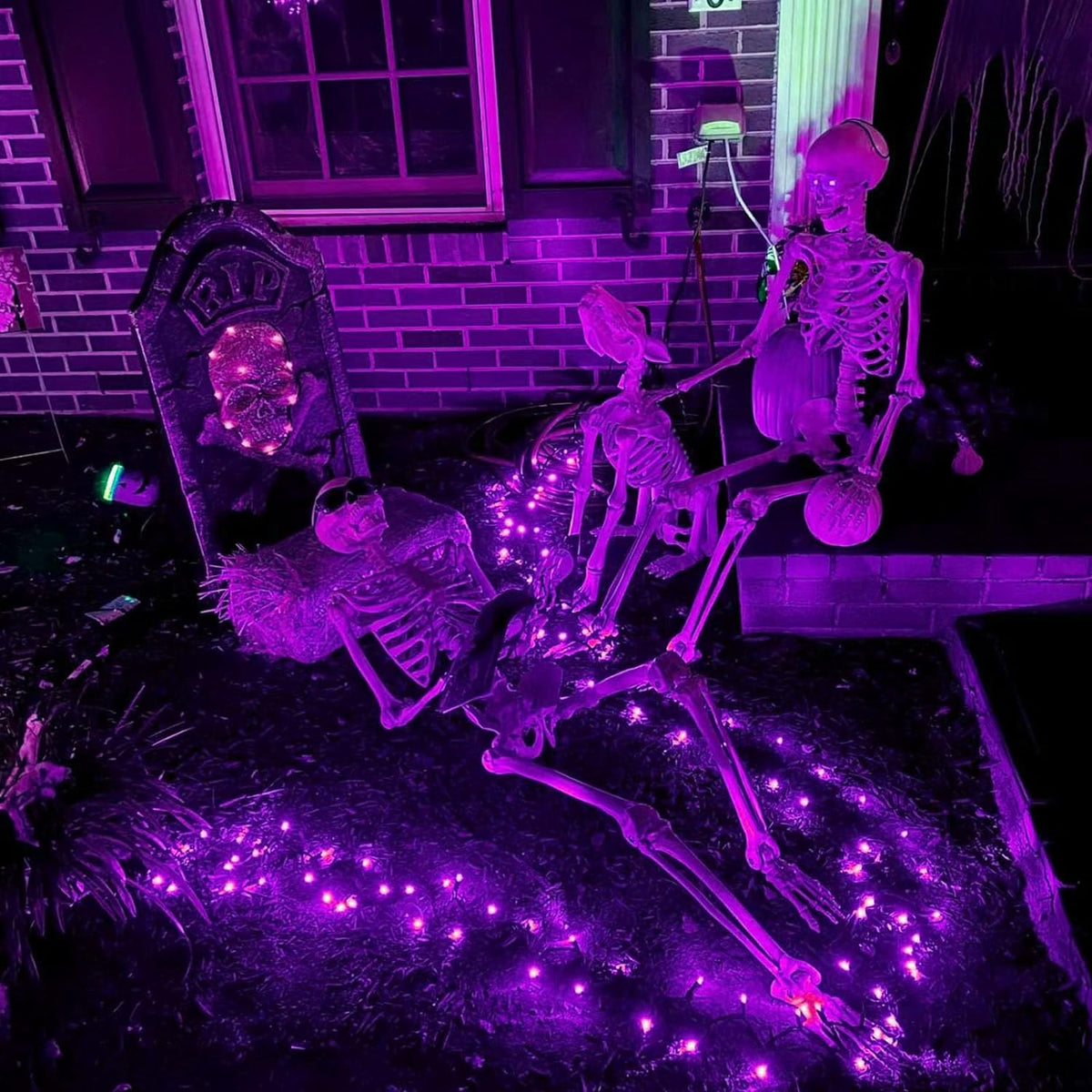 100 LED Super Bright String Lights, Purple
