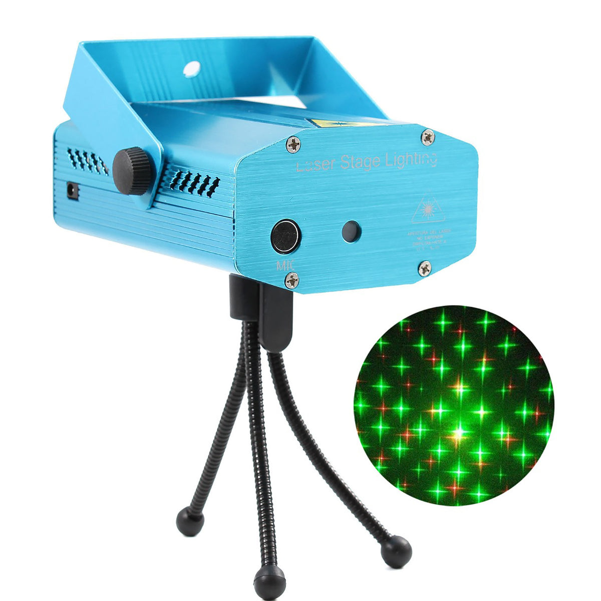 Indoor Laser Light Music Projector – Perfect Holiday