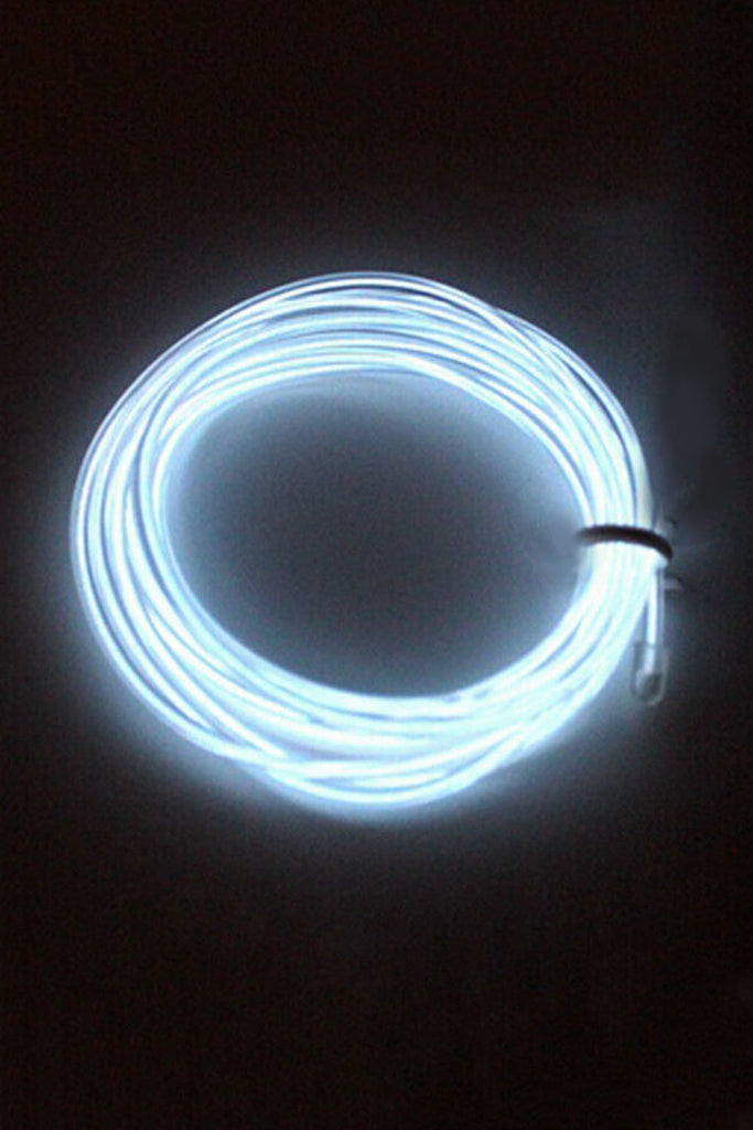 Cool White 3' Neon String Light - Battery Operated