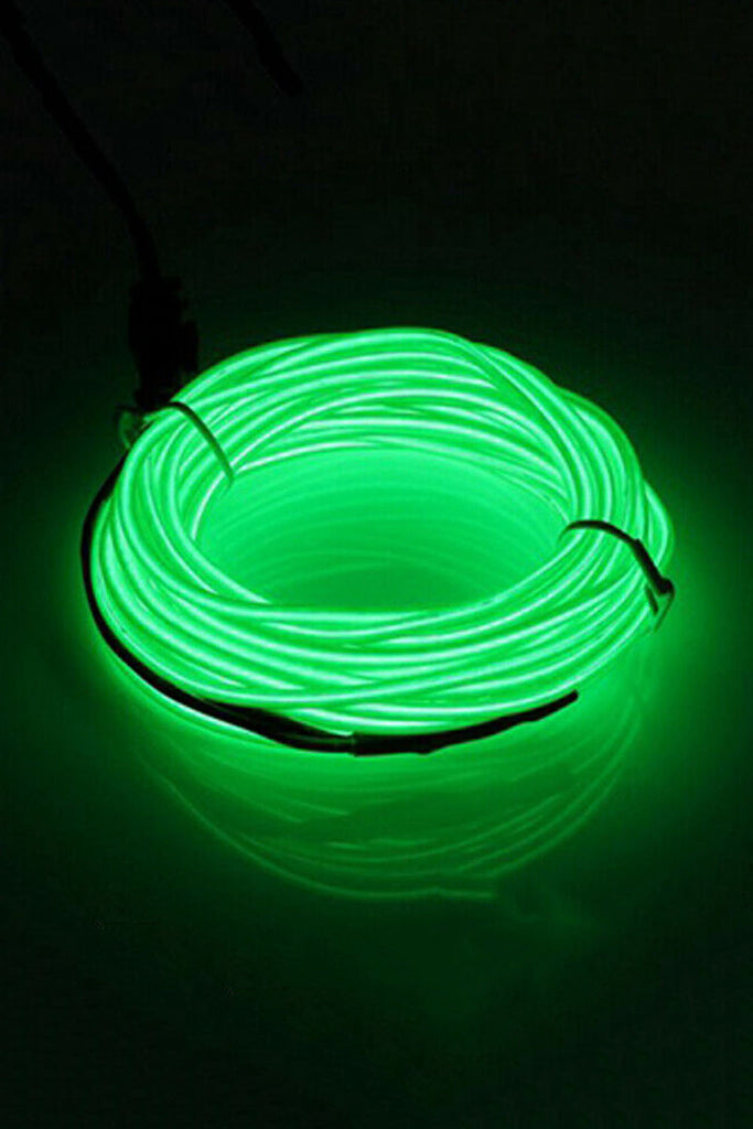 Holiday Green 6' Neon String Light - Battery Operated
