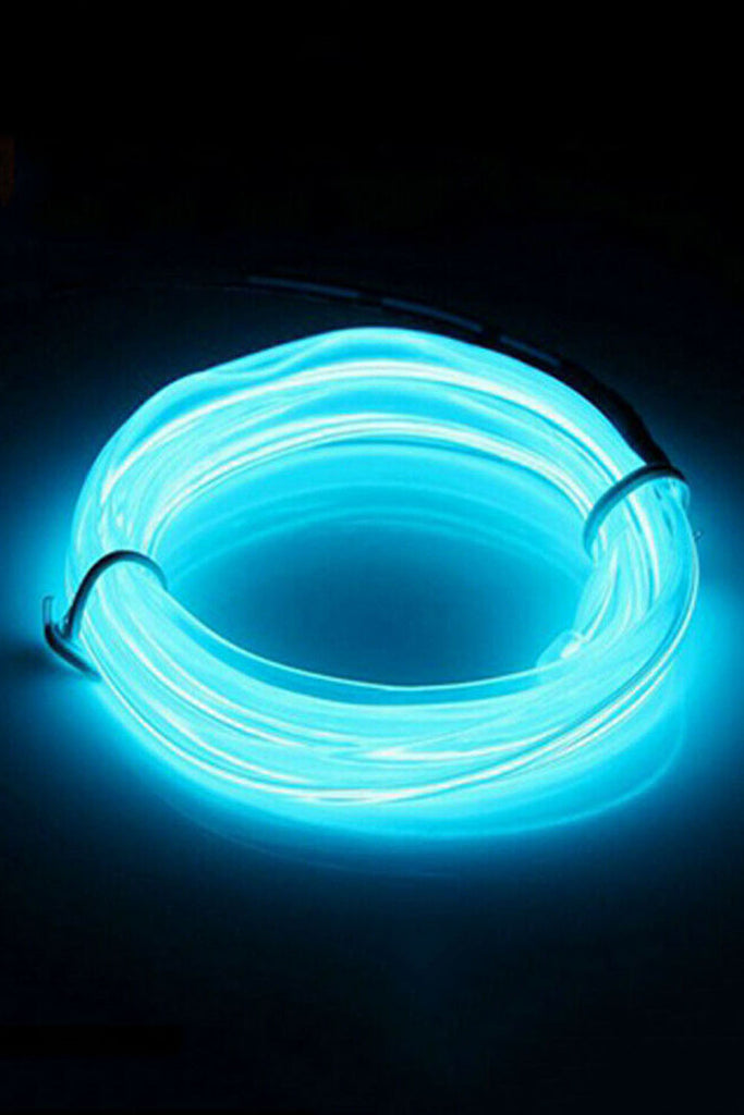Frosty Blue 3' Neon String Light - Battery Operated