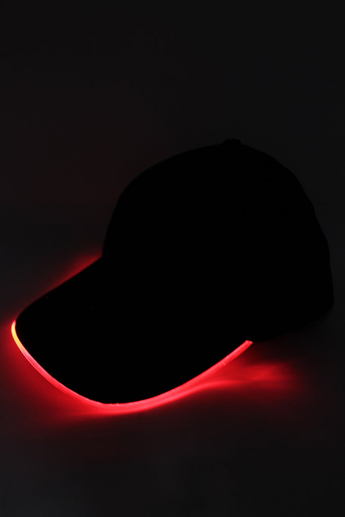 Magic Red Light Perfect Holiday Night Runner LED Glow Hat
