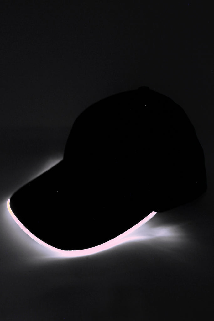 White Light Perfect Holiday Night Runner LED Glow Hat