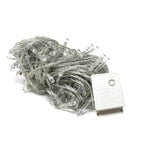 Multicolor 100 LED Multifunction 32' String Faire Lights with Flexible Clear Cable - Plug in