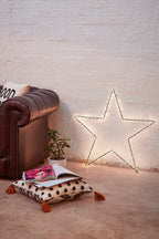 Large 120 LED Lighted Star Frame